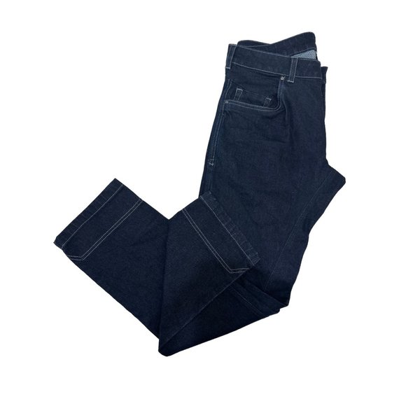 Rab The Mountain People Straight Jeans Mens 35x32 Blue Mid Rise Denim Outdoors - Picture 10 of 16